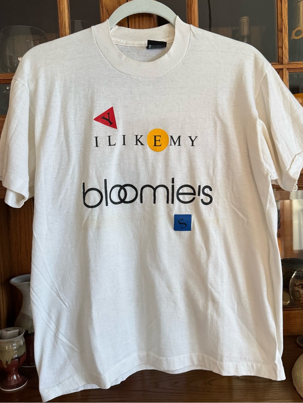 Vintage 1980’s “I Like My Bloomies” t-shirt Size L